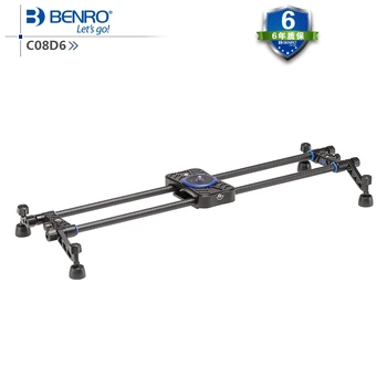Benro C08D6 Slider MoveOver Serie Light Stable Versatile Carbon Fiber Double Sliders For Video Max Loading 8kg
Benro C08D6 Slider MoveOver Serie Light Stable Versatile Carbon Fiber Double Sliders For Video Max Loading 8kg