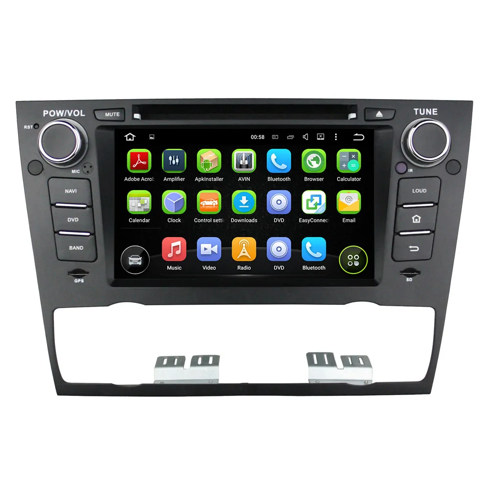 KLYDE 7 "1 Din 8 ядер Android 0 для BMW E90 E91 E92 E93 2005 2011 Автомобильный радиоприемник 2 + 16 Гб 4 32