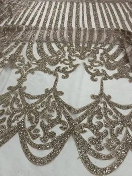 Hot selling Jolin-394 glued glitter sequins lace fabric African French net tulle Lace Fabric for party
Hot selling Jolin-394 glued glitter sequins lace fabric African French net tulle Lace Fabric for party