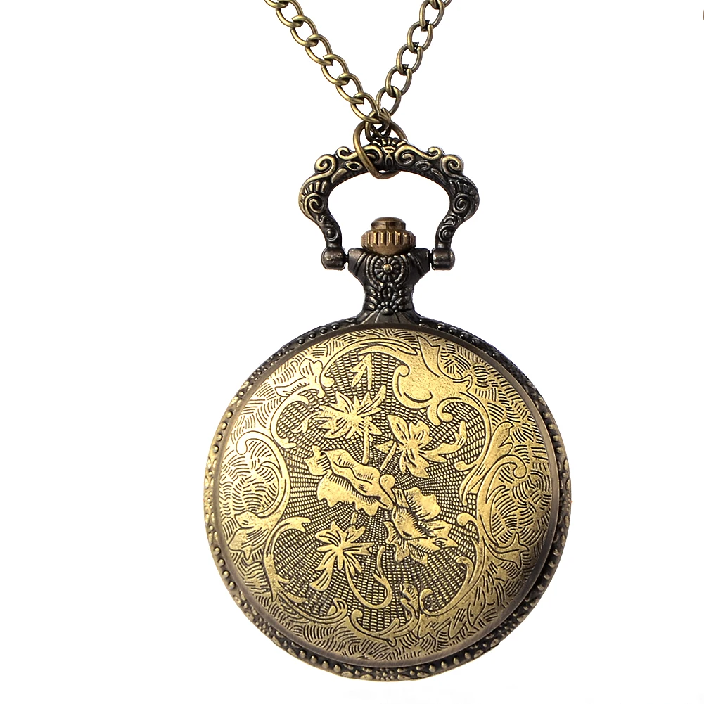 Vintage Bronze Steampunk Quartz Pocket Watch Hollow Carribean Pirate Skull Head Horror with Chain for Men Women Pendant necklace
Vintage Bronze Steampunk Quartz Pocket Watch Hollow Carribean Pirate Skull Head Horror with Chain for Men Women Pendant necklace