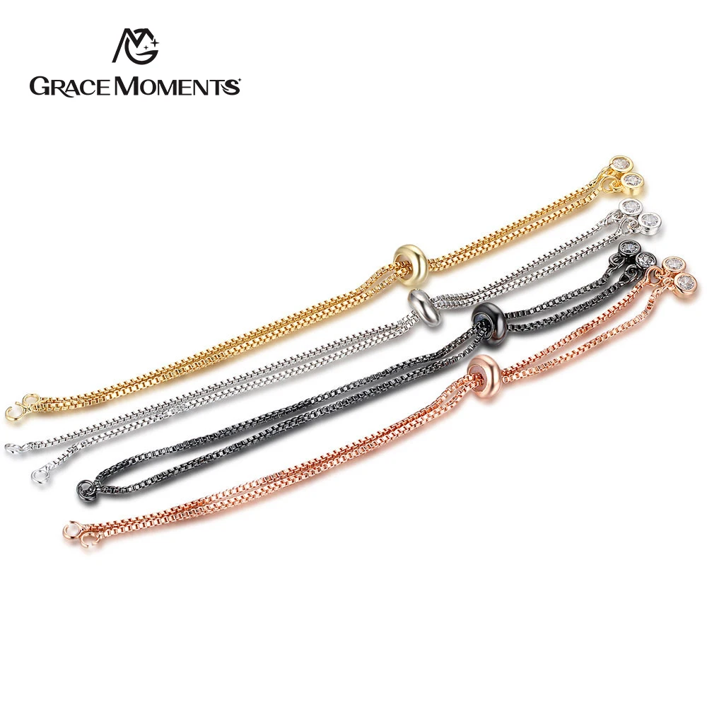 3pcs/lot Copper Rhinestone Simple Adjustable Slider Chain For Jewelry Making DIY Two Loops Connector Pendants Bracelets
3pcs/lot Copper Rhinestone Simple Adjustable Slider Chain For Jewelry Making DIY Two Loops Connector Pendants Bracelets