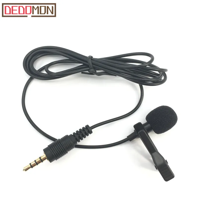Mini 3.5mm Jack Microphone Lavalier Tie Clip Microphones Microfono Mic For Speaking Speech Lectures 1.5m Long Cable
Mini 3.5mm Jack Microphone Lavalier Tie Clip Microphones Microfono Mic For Speaking Speech Lectures 1.5m Long Cable