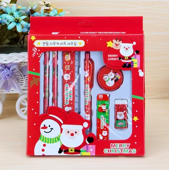 Kawaii Christmas Stationery Set Christmas old pencil gift Korean Ruler Stationery Creative Eraser Gift School Supplies
Kawaii Christmas Stationery Set Christmas old pencil gift Korean Ruler Stationery Creative Eraser Gift School Supplies