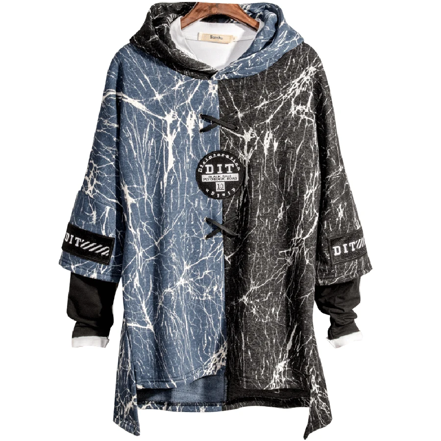 Patchwork Hoodies Men Cotton Hooded Sweatshirt Japanese Streetwear Hip Hop Hoodie Harajuku Pullover Oversize Tracksuit 50na71
Patchwork Hoodies Men Cotton Hooded Sweatshirt Japanese Streetwear Hip Hop Hoodie Harajuku Pullover Oversize Tracksuit 50na71