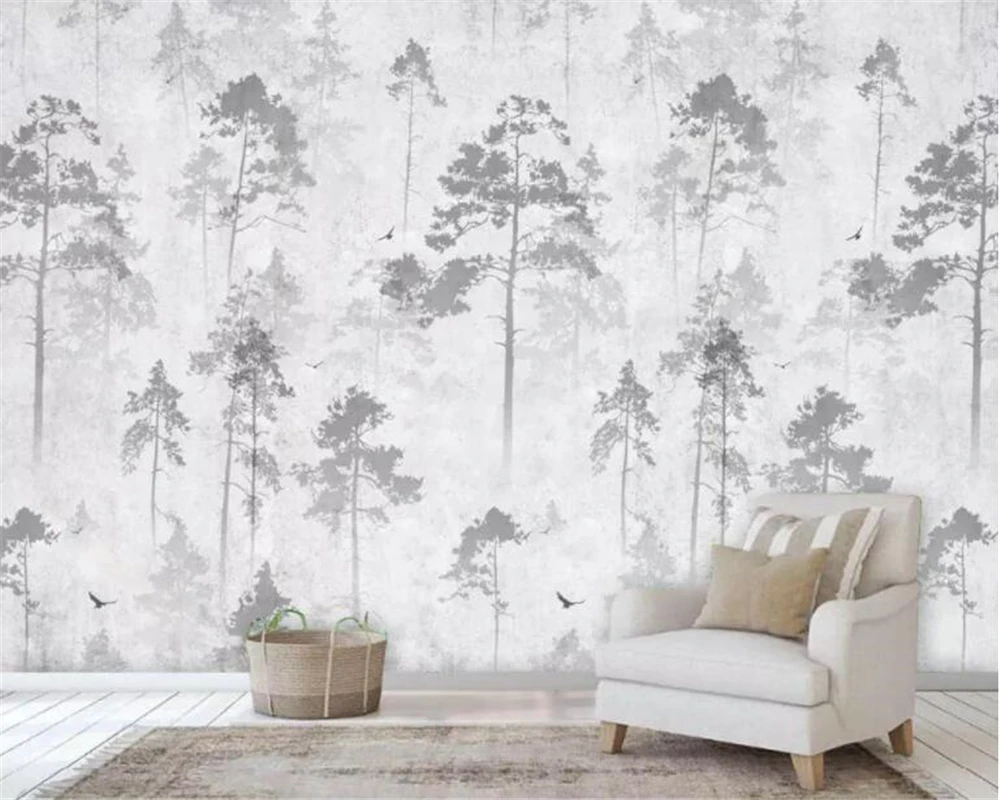 Customized 3d wallpaper mural Nordic hand-painted dream forest Living room dining room sofa Background wall 3d wallpaper
Customized 3d wallpaper mural Nordic hand-painted dream forest Living room dining room sofa Background wall 3d wallpaper