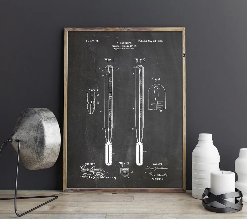 Thermometer patent, wall art ,Medical posters,Doctors Office decor,vintage print,blueprint, gift idea,wall Decorations
Thermometer patent, wall art ,Medical posters,Doctors Office decor,vintage print,blueprint, gift idea,wall Decorations