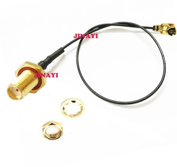 10pcs IPX U.FL IPEX to SMA Female Waterproof Bulkhead O-ring pigtail cable 1.13 1.13mm 5cm 15cm 30cm
10pcs IPX U.FL IPEX to SMA Female Waterproof Bulkhead O-ring pigtail cable 1.13 1.13mm 5cm 15cm 30cm