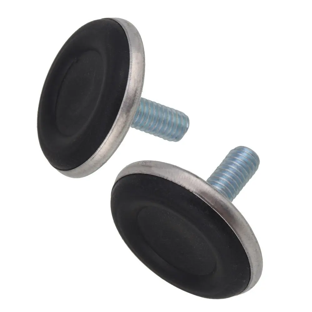 Pack of 10 Adjustable Furniture Leg Table Leveling Feet Pad Black Base M6 x 28 6mm Rubber Bumpers + Thread Stem
Pack of 10 Adjustable Furniture Leg Table Leveling Feet Pad Black Base M6 x 28 6mm Rubber Bumpers + Thread Stem