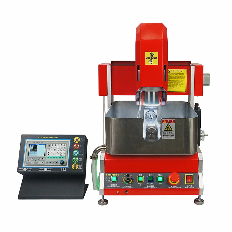 CNC router 2020 jewelry engraving machine 4 axis 800W spindle mach3 software for wax seal with off-line working function
CNC router 2020 jewelry engraving machine 4 axis 800W spindle mach3 software for wax seal with off-line working function