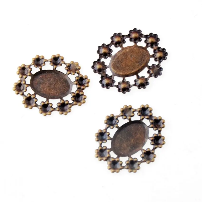 Free shipping 20Pcs Antique Bronze Filigree Oval Cabochon Settings Wraps Connectors Gift Decoration DIY Findings 25x21mm F1309
Free shipping 20Pcs Antique Bronze Filigree Oval Cabochon Settings Wraps Connectors Gift Decoration DIY Findings 25x21mm F1309