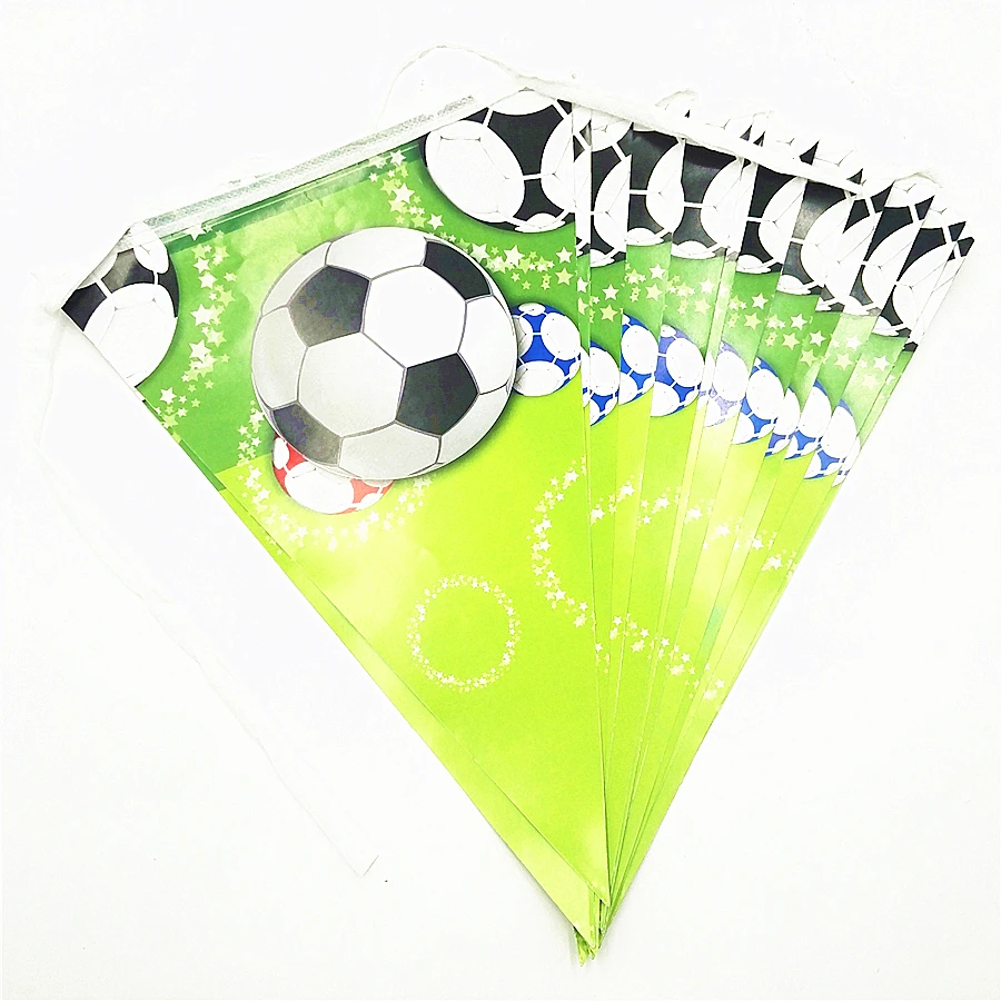 1set Football theme Banner Flag Party Happy Birthday Supplies Baby Shower Festival Party Decoration Soccer Fans World Cup Favors
1set Football theme Banner Flag Party Happy Birthday Supplies Baby Shower Festival Party Decoration Soccer Fans World Cup Favors