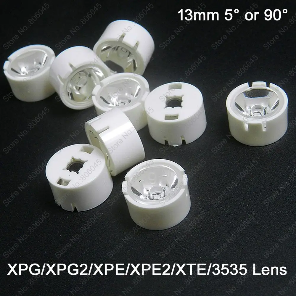10x 5 Degree or 90 Degree 13mm Plastic PC LED Lens Clear / Beaded Surface for CREE XPE XPE2 XPG XPG2 XTE Epiled 3535 LED Emitter
10x 5 Degree or 90 Degree 13mm Plastic PC LED Lens Clear / Beaded Surface for CREE XPE XPE2 XPG XPG2 XTE Epiled 3535 LED Emitter