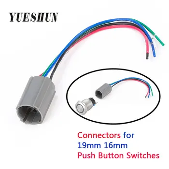 19mm 16mm 22mm Connector For Push Button Llight Switch 5 Pins 6 Pins Type Pushbutton Cable Socket Plug Wirng
19mm 16mm 22mm Connector For Push Button Llight Switch 5 Pins 6 Pins Type Pushbutton Cable Socket Plug Wirng