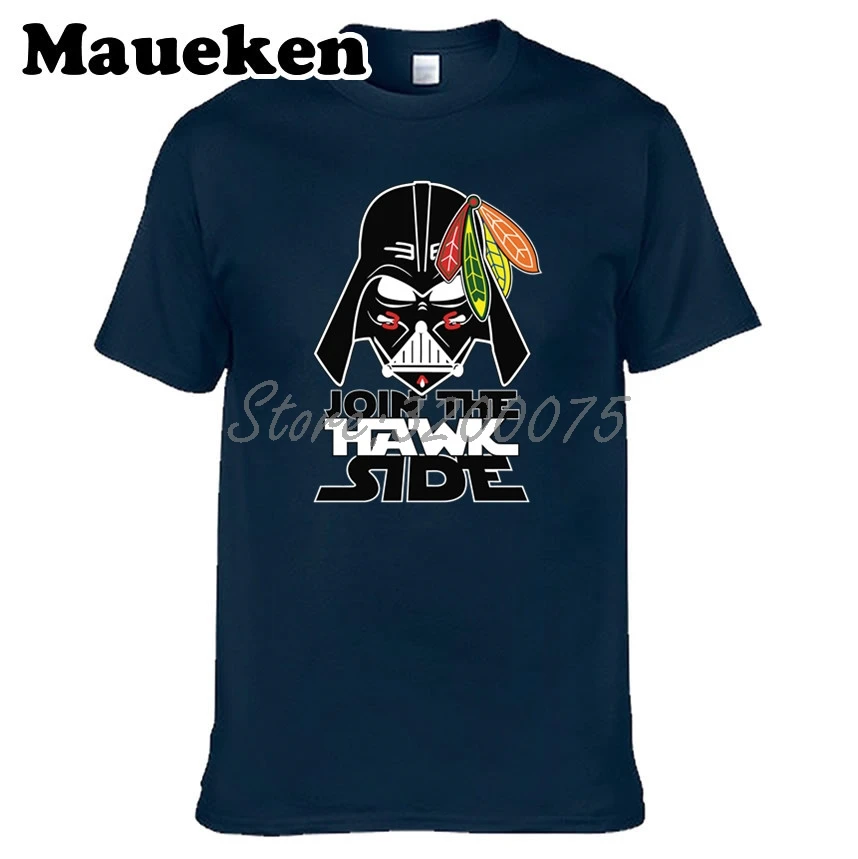Men T-shirt Blackhawks Star Wars Join The Hawk Side Darth Vader Tees Short Sleeve Chicago T SHIRT Men's Plus Size W1111099
Men T-shirt Blackhawks Star Wars Join The Hawk Side Darth Vader Tees Short Sleeve Chicago T SHIRT Men's Plus Size W1111099