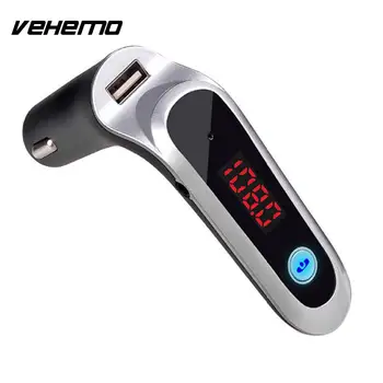 Vehemo Cigarette Charger Car Bluetooth Car Charger S7 12-24V Automotive USB FM Transmitter Car Accessories MP3 Player Wireless
Vehemo Cigarette Charger Car Bluetooth Car Charger S7 12-24V Automotive USB FM Transmitter Car Accessories MP3 Player Wireless