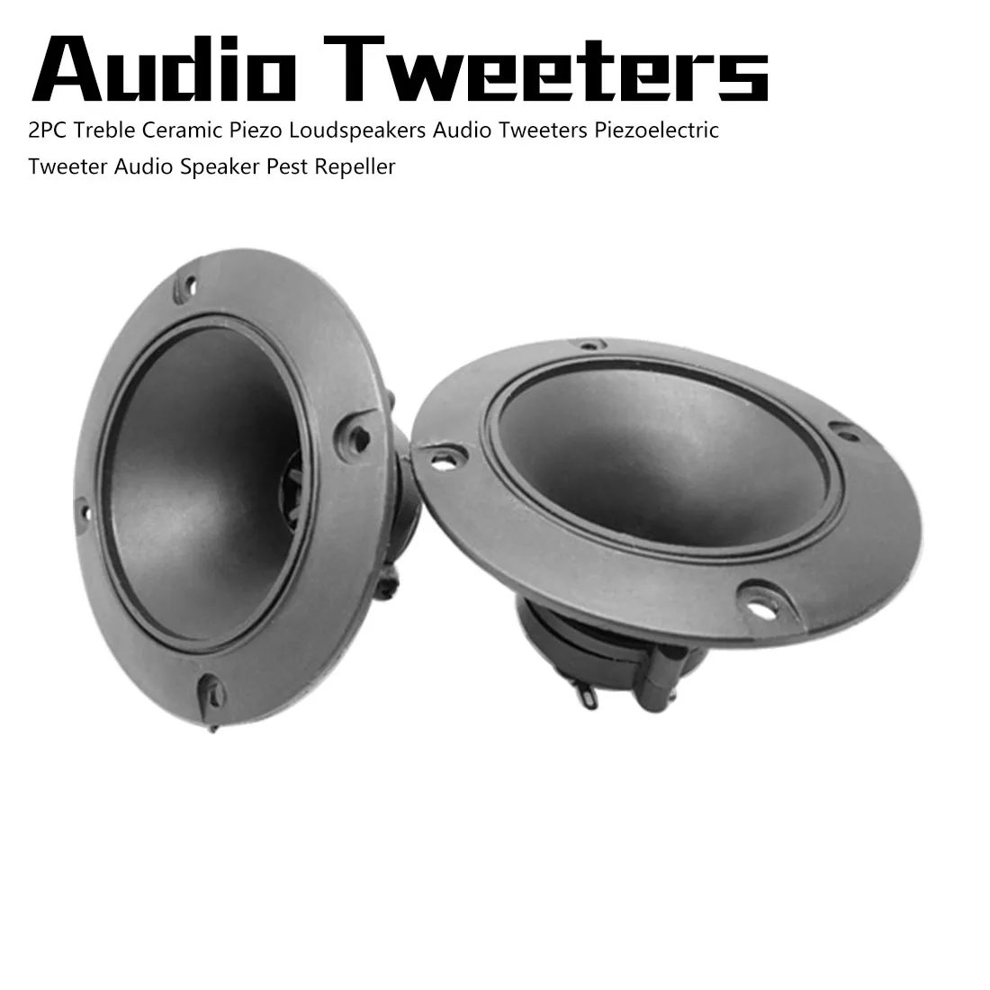 Hifi Speakers 2PC Treble Ceramic Piezo Loudspeakers Audio Tweeters Piezoelectric Tweeter Audio Speaker Pest Repeller
Hifi Speakers 2PC Treble Ceramic Piezo Loudspeakers Audio Tweeters Piezoelectric Tweeter Audio Speaker Pest Repeller