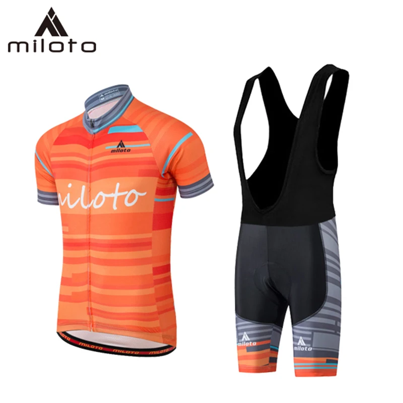 MILOTO Cycling Clothing 2019 Summer Short Sleeve Men Breathable Bike Jerseys Set Mountain Bicycle Wear Maillot Ropa Ciclismo 
MILOTO Cycling Clothing 2019 Summer Short Sleeve Men Breathable Bike Jerseys Set Mountain Bicycle Wear Maillot Ropa Ciclismo