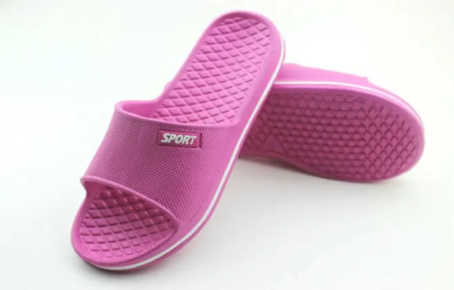 Summer Pure Color Lovers Household Disposable Bath Slippers Spa Hotel Slippers Bathroom Anti-skid Mens And Womens Soft Slide Slippers (7)