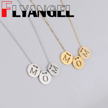 FLYANGEL New Creative Jewelry Necklace Mom Necklace Round Circle Accessories For Best Mother Gifts Mother's Day Gifts
FLYANGEL New Creative Jewelry Necklace Mom Necklace Round Circle Accessories For Best Mother Gifts Mother's Day Gifts