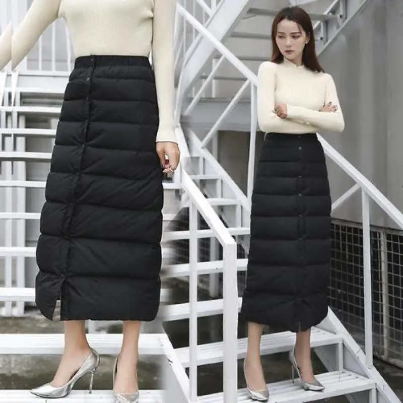 Plus Size Long Black Skirts For Women Winter Wild Joker Solid Slim A-line Skirts 2019 New Fashion Ladies Casual High Waist Skirt
Plus Size Long Black Skirts For Women Winter Wild Joker Solid Slim A-line Skirts 2019 New Fashion Ladies Casual High Waist Skirt