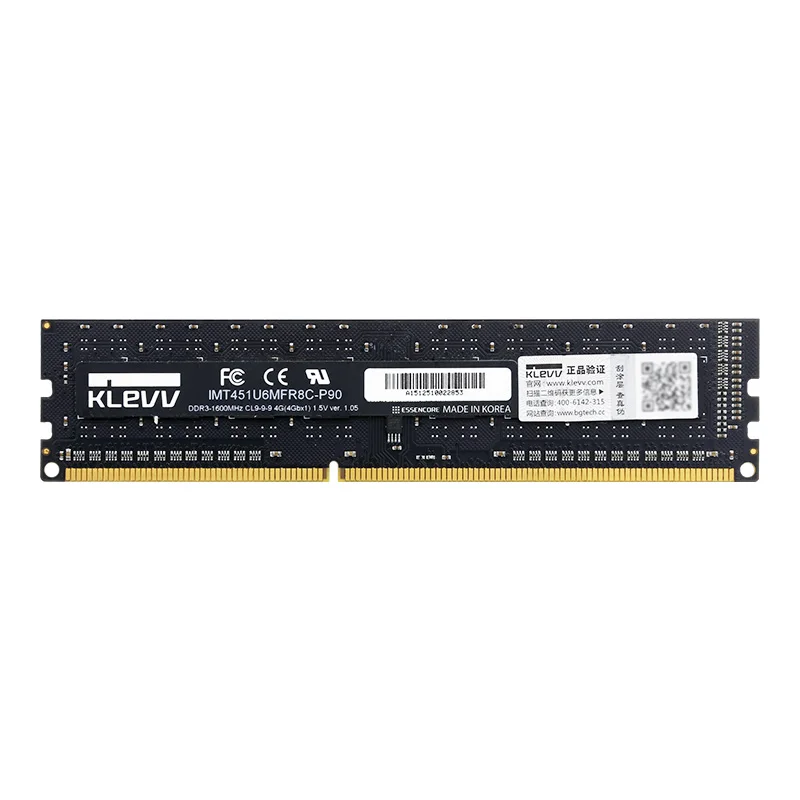 Klevv Desktop Memory 4G 8G DDR3 1600MHz DIMM RAM 1.5V Memory Stick Compatible Lifetime Warranty
Klevv Desktop Memory 4G 8G DDR3 1600MHz DIMM RAM 1.5V Memory Stick Compatible Lifetime Warranty