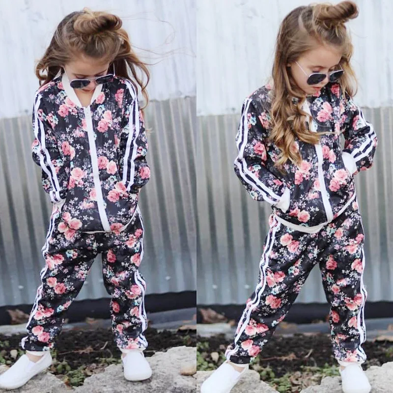 Children's Clothing Sets 2019 New Pattern Fashion Sportswear Floral Toddler Baby Kids Boys Girl Outfits Clothes Tops +Pants
Children's Clothing Sets 2019 New Pattern Fashion Sportswear Floral Toddler Baby Kids Boys Girl Outfits Clothes Tops +Pants