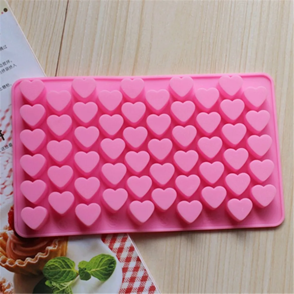 DIY 55 Holes Heart Shape Soft Silicone Cake Mold Baking Mould Chocolate Decoration Silicone Kitchen Baking Tools Dropshipping
DIY 55 Holes Heart Shape Soft Silicone Cake Mold Baking Mould Chocolate Decoration Silicone Kitchen Baking Tools Dropshipping