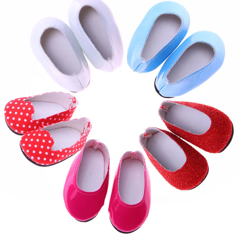 LUCKDOLL 5 Color New Cute Wild Small Leather Shoes Suitable For 14.5 inch Dolls Accessories,Girls Toys,Generation,Birthday Gift
LUCKDOLL 5 Color New Cute Wild Small Leather Shoes Suitable For 14.5 inch Dolls Accessories,Girls Toys,Generation,Birthday Gift