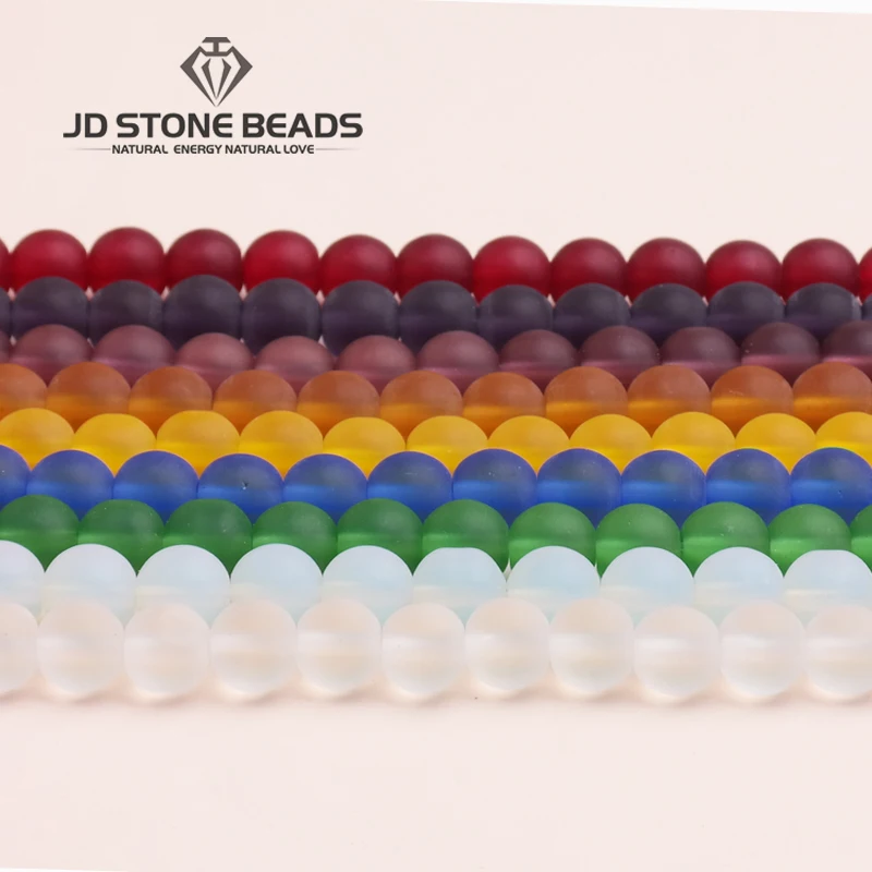 Free Shipping Frost Crystal Beads 4/6/8/10MM Pick Size Matte Semi-Finished Handmade Bracelet Beads Accessory For Jewelry Making
Free Shipping Frost Crystal Beads 4/6/8/10MM Pick Size Matte Semi-Finished Handmade Bracelet Beads Accessory For Jewelry Making