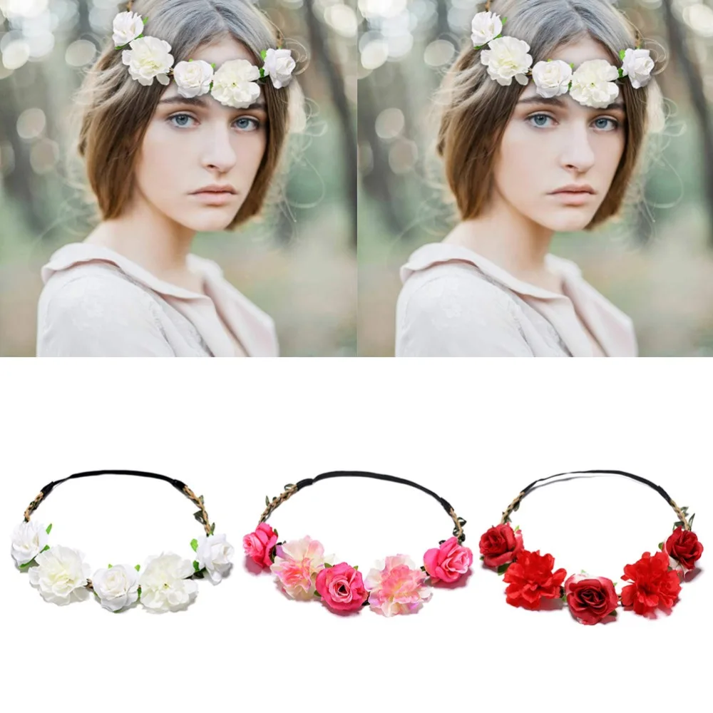 2019 Trendy Festival Gifts Beautiful Flower Headband Girls Floral Crown Hair Accessories Stylish Headband diademas para mujer
2019 Trendy Festival Gifts Beautiful Flower Headband Girls Floral Crown Hair Accessories Stylish Headband diademas para mujer