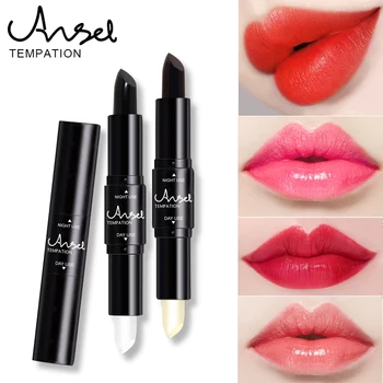 Professional Brand Double-endedn Lip Stick Cosmetics Long Lasting Magic Day Night Change Color Black White Makeup Lipstick
Professional Brand Double-endedn Lip Stick Cosmetics Long Lasting Magic Day Night Change Color Black White Makeup Lipstick