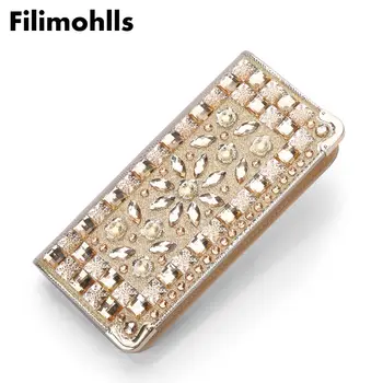 Big Capacity Rhinestone Women Wallets Ladies Clutch Female Fashion Leather Bags ID Card Holders Cash Wallet Ladies purses F-11
Big Capacity Rhinestone Women Wallets Ladies Clutch Female Fashion Leather Bags ID Card Holders Cash Wallet Ladies purses F-11