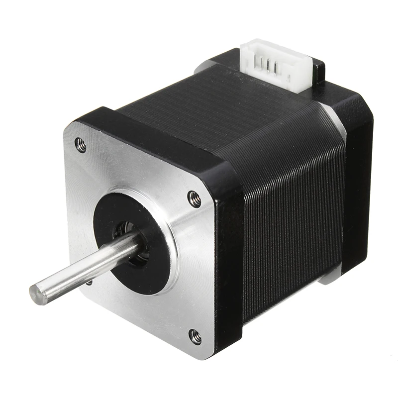78 Oz-in 48mm Nema 17 Stepper Motor 1.8A Step Angle 1.68A for 3D printer with 48MM wires New
78 Oz-in 48mm Nema 17 Stepper Motor 1.8A Step Angle 1.68A for 3D printer with 48MM wires New