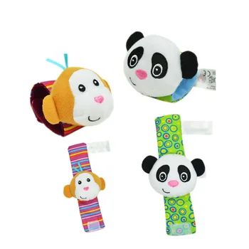 1 Pair Sozzy Infants Cartoon Animals Rattle Toys Wrist Rattle Protect Baby Care Toy for Fun @ NSV775
1 Pair Sozzy Infants Cartoon Animals Rattle Toys Wrist Rattle Protect Baby Care Toy for Fun @ NSV775