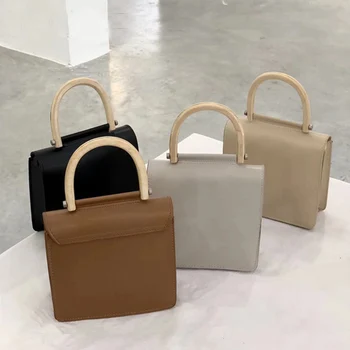 2019 Women Messenger Bags Luxury Handbags Women Bags Wooden Designer PU Leather Clutch Purse Soild Bag Fashion Flap Shoulder Bag
2019 Women Messenger Bags Luxury Handbags Women Bags Wooden Designer PU Leather Clutch Purse Soild Bag Fashion Flap Shoulder Bag