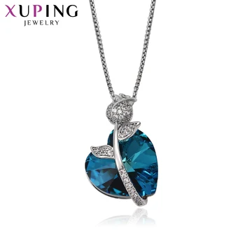 Xuping Heart And Rose Shape Necklace Crystals from Swarovski Romantic Special Party Anniversary Gifts for Ladies S180.1-43801
Xuping Heart And Rose Shape Necklace Crystals from Swarovski Romantic Special Party Anniversary Gifts for Ladies S180.1-43801