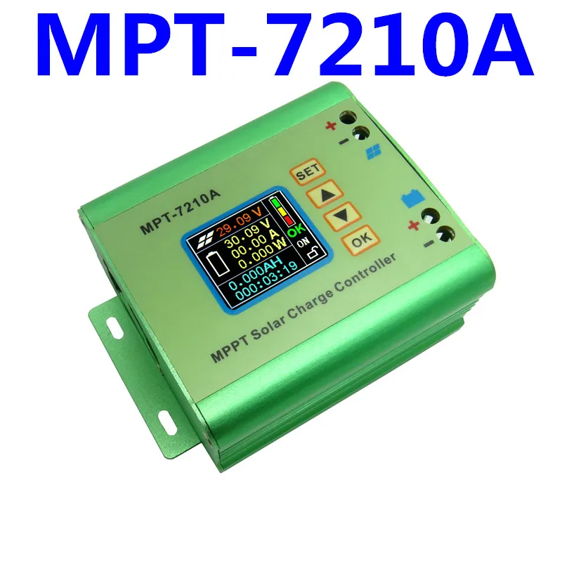 2016 MPT-7210A DC-DC Step-Up Power Solar Charge Regulator Controller battery volt tester charger 24V-72V 10A LCD Display 50% off
2016 MPT-7210A DC-DC Step-Up Power Solar Charge Regulator Controller battery volt tester charger 24V-72V 10A LCD Display 50% off