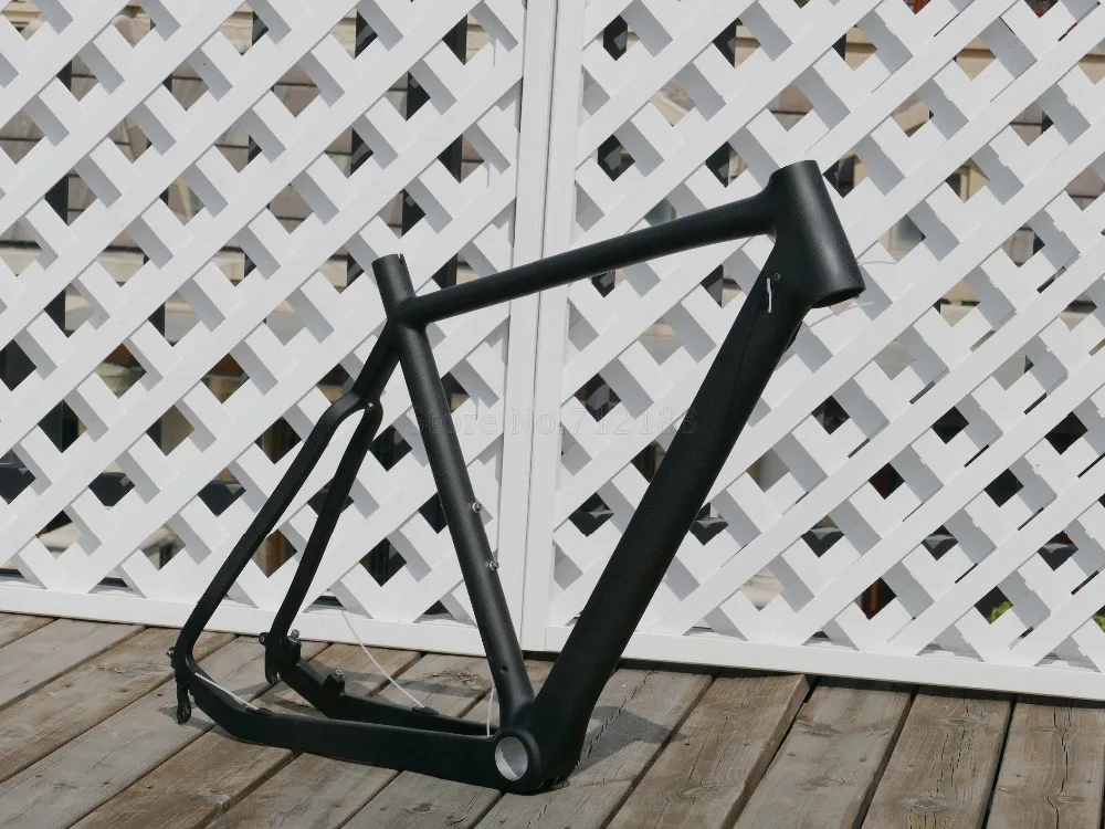 2019# Toray Carbon Disc Brake Frame Full Carbon 3K UD Matt Glossy Cyclocross Bike Racing Bicycle Cyclo Cross Frame 510mm