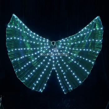 Luminous Wings Women Lady LED Colorful Butterfly Wing Show Glowing Clothing Dance wedding Dress Accessories Halloween Decoration
Luminous Wings Women Lady LED Colorful Butterfly Wing Show Glowing Clothing Dance wedding Dress Accessories Halloween Decoration