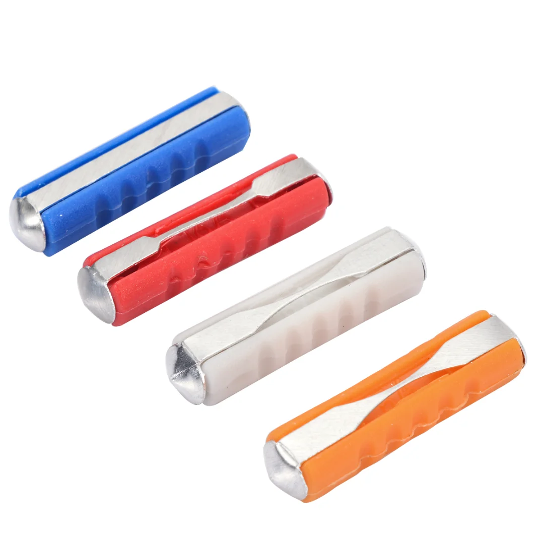 10 x 25A AMP BLUE CERAMIC CONTINENTAL CAR FUSE TORPEDO BULLET CLASSIC CAR FUSE