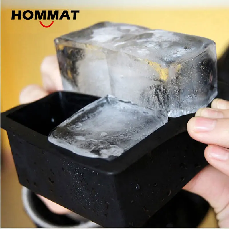 Hommat Styling Tools Party Bar Black Square Silicon Ice Mold for Whiskey Cocktail Frozen Silicone Ice Cubes Tray Ice Maker
Hommat Styling Tools Party Bar Black Square Silicon Ice Mold for Whiskey Cocktail Frozen Silicone Ice Cubes Tray Ice Maker