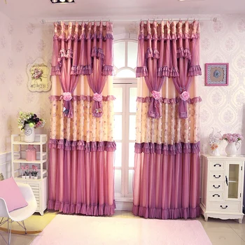 Senisaihon Princess Lace Rose Red Embroidered Blackout Curtain Korean style Girl Bedroom Polyester Tulle Curtain for Living Room
Senisaihon Princess Lace Rose Red Embroidered Blackout Curtain Korean style Girl Bedroom Polyester Tulle Curtain for Living Room