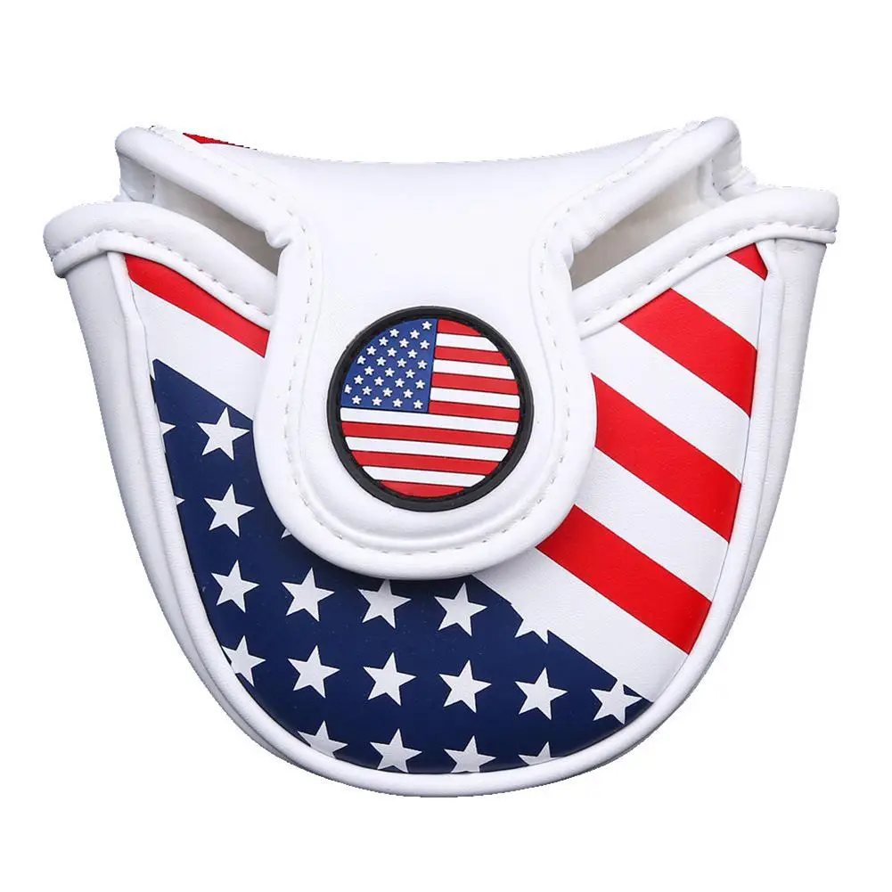 New Golf Putter Cover Mallet Headcover Leather Square Shape Golf Club Head Cover Protective Case Golf Accessories MagneticBuckle
New Golf Putter Cover Mallet Headcover Leather Square Shape Golf Club Head Cover Protective Case Golf Accessories MagneticBuckle