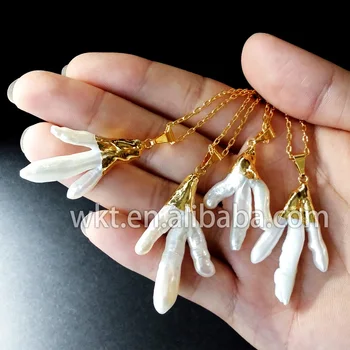 New arrival!Natural pearl necklace,interesting chicken claw necklace in 18'' long in free shipping WT-N369
New arrival!Natural pearl necklace,interesting chicken claw necklace in 18'' long in free shipping WT-N369