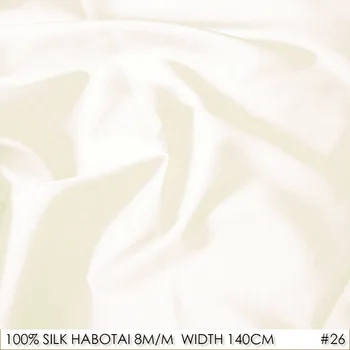 100% SILK HABOTAI 140cm width 8momme Natural Silk Fabric/Apparel sewing fabric for evening dress/wedding Dress Lining
100% SILK HABOTAI 140cm width 8momme Natural Silk Fabric/Apparel sewing fabric for evening dress/wedding Dress Lining