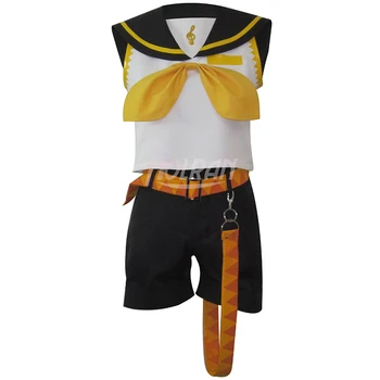High-Q Unisex Anime Cos Kagamine Rin/len Cosplay VOCALOID Costumes Suit Sets School Uniform
High-Q Unisex Anime Cos Kagamine Rin/len Cosplay VOCALOID Costumes Suit Sets School Uniform