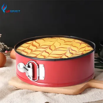 Upspirit 9" Carbon Steel Cake Baking Pan Pastry Mold Round Shape Cake Mould Oven Baking Trays Bakware Tools Removable Bottom
Upspirit 9" Carbon Steel Cake Baking Pan Pastry Mold Round Shape Cake Mould Oven Baking Trays Bakware Tools Removable Bottom