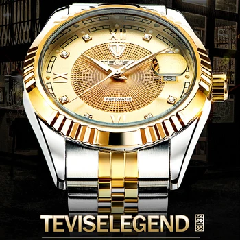 Tevise Top Brand Semi Automatic Watch Men Fashion Waterproof Mechanical Watches Mens Skeleton Wrist Business Men's Wristwatches
Tevise Top Brand Semi Automatic Watch Men Fashion Waterproof Mechanical Watches Mens Skeleton Wrist Business Men's Wristwatches