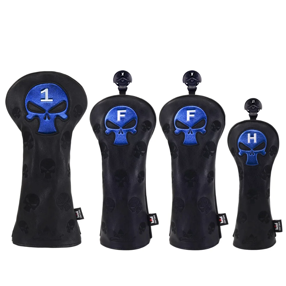 Craftsman Golf Wood Headcover Driver Fairway Hybrid UT Utility Rescue Set Blade Mallet Mid-mallet Putter Cover Skull PU Leather
Craftsman Golf Wood Headcover Driver Fairway Hybrid UT Utility Rescue Set Blade Mallet Mid-mallet Putter Cover Skull PU Leather