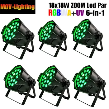 6pcs/lot 18x18w Stage Light RGBWA+UV 6IN1 Quad Zoom Auto DMX Indoor DJ effect light
6pcs/lot 18x18w Stage Light RGBWA+UV 6IN1 Quad Zoom Auto DMX Indoor DJ effect light
